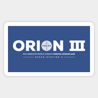 Orion III Spaceplane Magnet